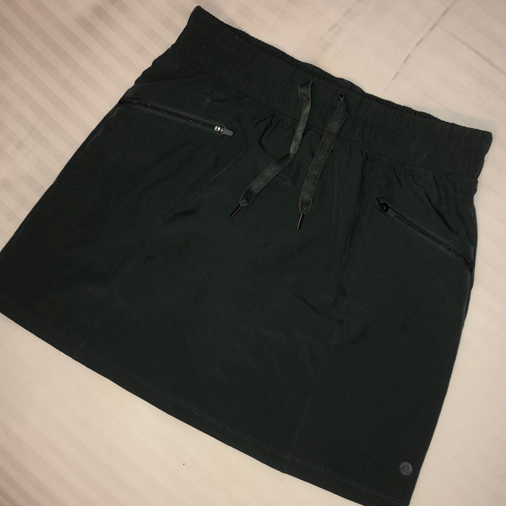 Apana Yoga skirt - forest green size S